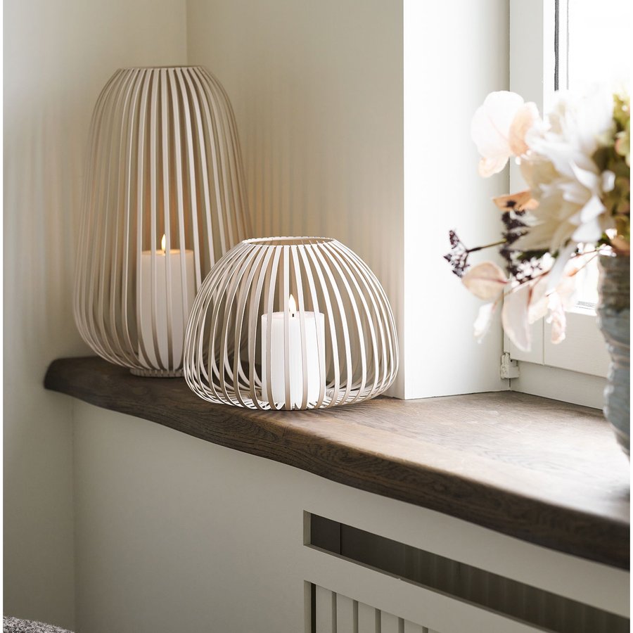 Stoense Lanterne Beige Ø25Xh20Cm