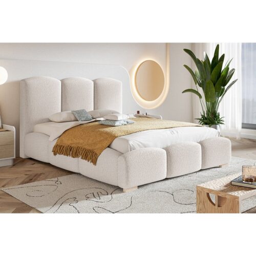 Superior Model 14 Polstret Sengeramme Med Opbevaring Fra CozyQuilt Sleep | Håndlaves i Møbelstof, Fløjl, Velour & Læder