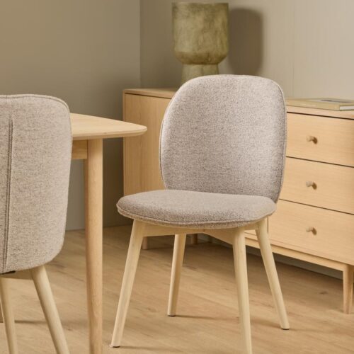Cindy Spisebordsstol Beige Actona