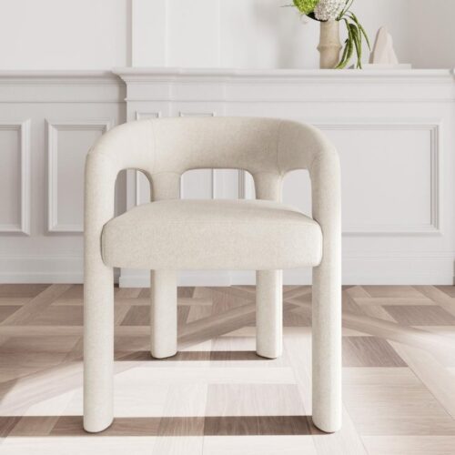 Cole Spisebordsstol Armlæn Beige Actona