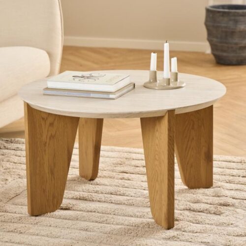 Dockland Sofabord Travertin Mdf Stel Mat