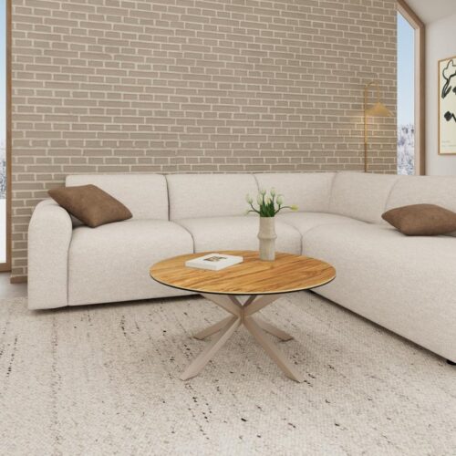 Heaven Sofabord Vild Eg Keramik Glas