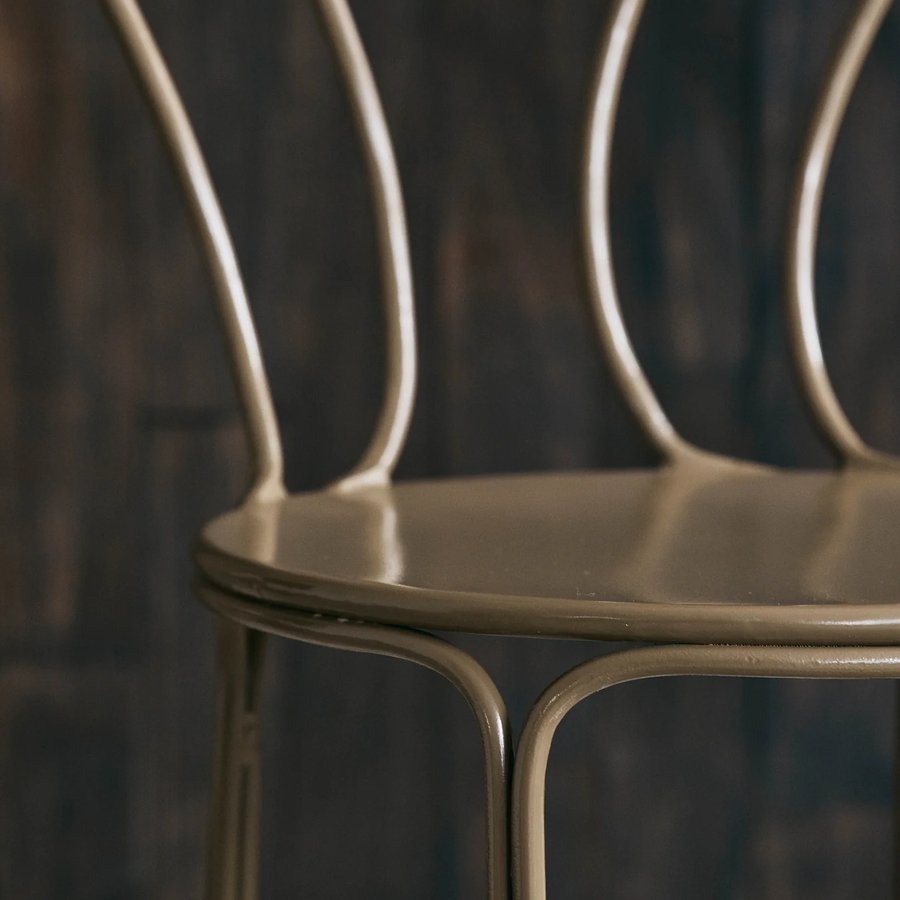 OLIVO Havestol i Grøn Metal fra Nordal | Ø40x92,5 cm hos uniquebeds, home & living - Billede 4