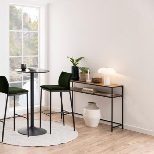 Seaford Konsolbord Vild Eg Egetræ Stel