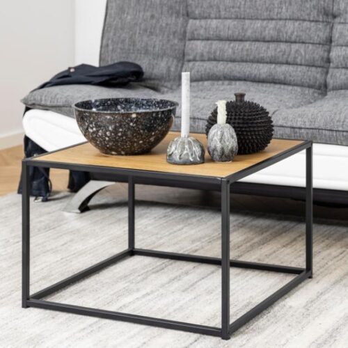 Seaford Sofabord Vild Eg Egetræ Stel