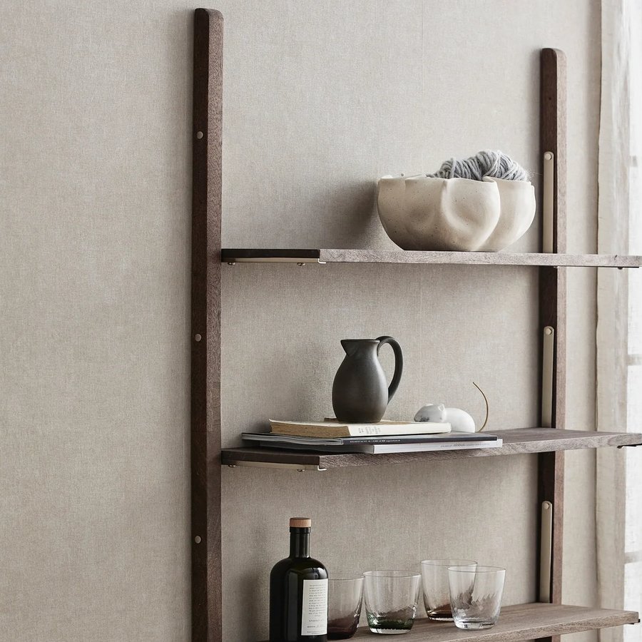 SINCA Hylde i Mangotræ fra Nordal | 3 Hylder | 86x20x126 cm hos uniquebeds, home & living - Billede 5