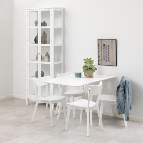 Roxby Spisebordsstol Hvid Actona