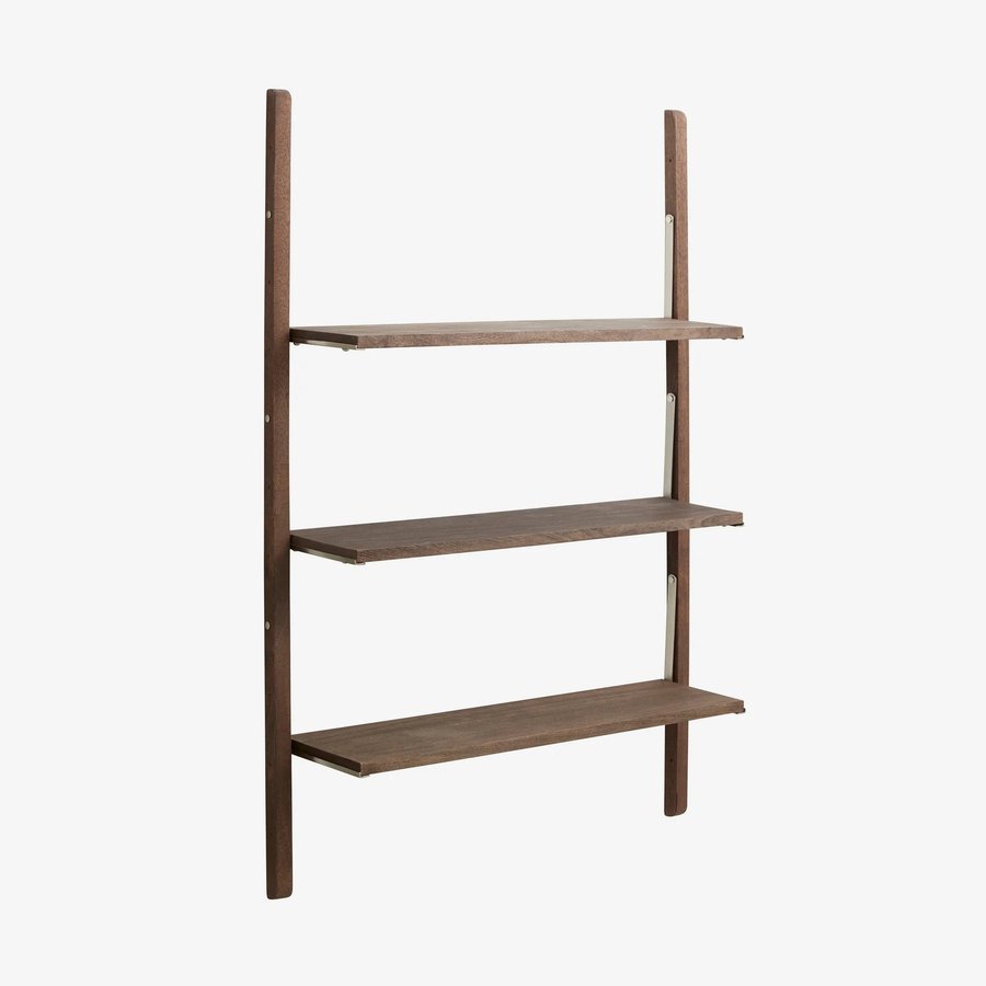 SINCA Hylde i Mangotræ fra Nordal | 3 Hylder | 86x20x126 cm hos uniquebeds, home & living - Billede 2