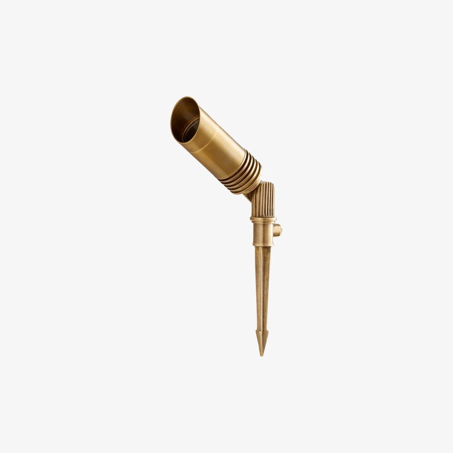 BRAGI Udendørs Lampe med Spyd i 100% Messing fra Nordal | Ø6x20 cm | Guld hos uniquebeds, home & living - Billede 1