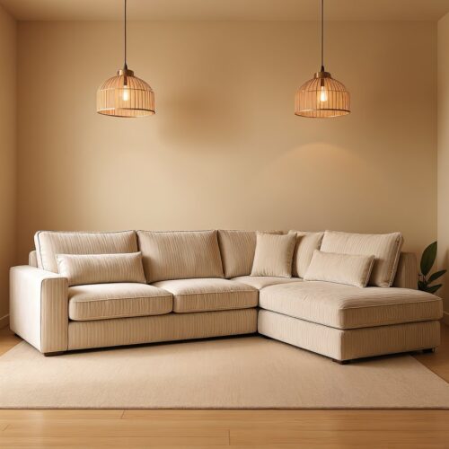 Sofa Osimo Open End Venstrevendt i Stof fra Hundevad & Co | Flere Farver - Billede 1