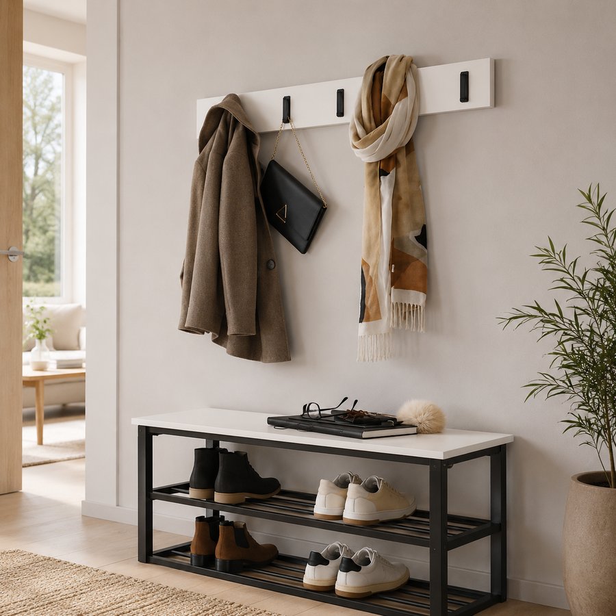 Randers Snedker Knagerække med 6 Knager fra Raw Furniture miljøer - Billede 3